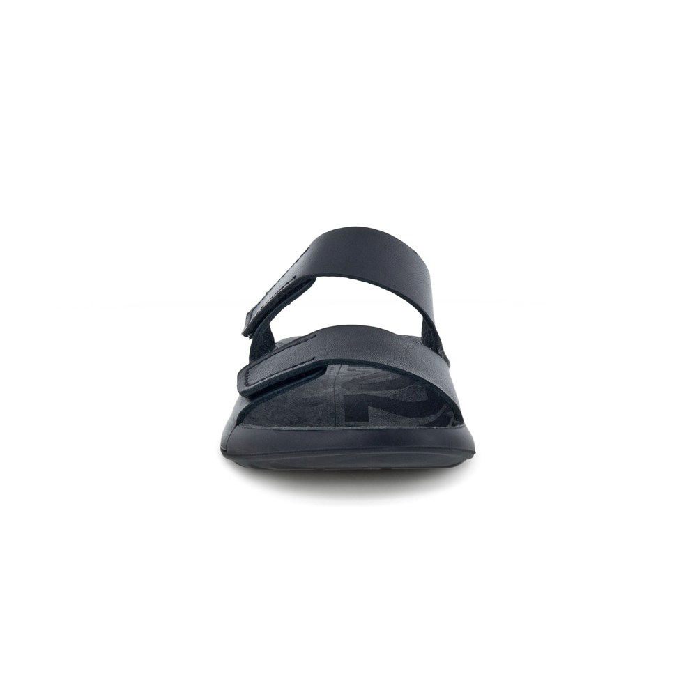 Womens Sandals - ECCO 2Nd Cozmo Flat - Black - 3950WCLZV